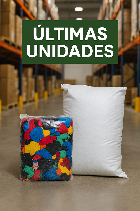 PAÑOS DE LIMPIEZA INDUSTRIALES SACO 20KG