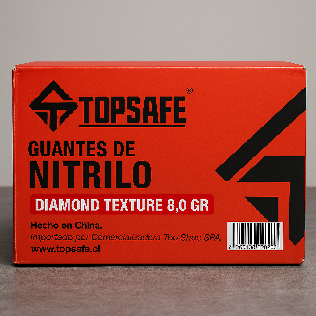 EMBALAJE GUANTES NITRILO TOPSAFE
